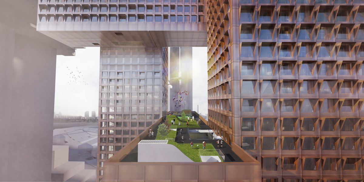 Yongsan Hashtag Tower image | Bjarke Ingels Group