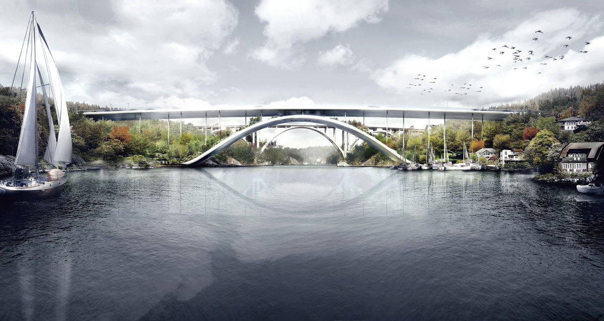 Skuru Bridge image | Bjarke Ingels Group