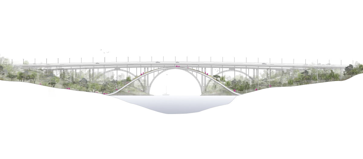 Skuru Bridge image | Bjarke Ingels Group