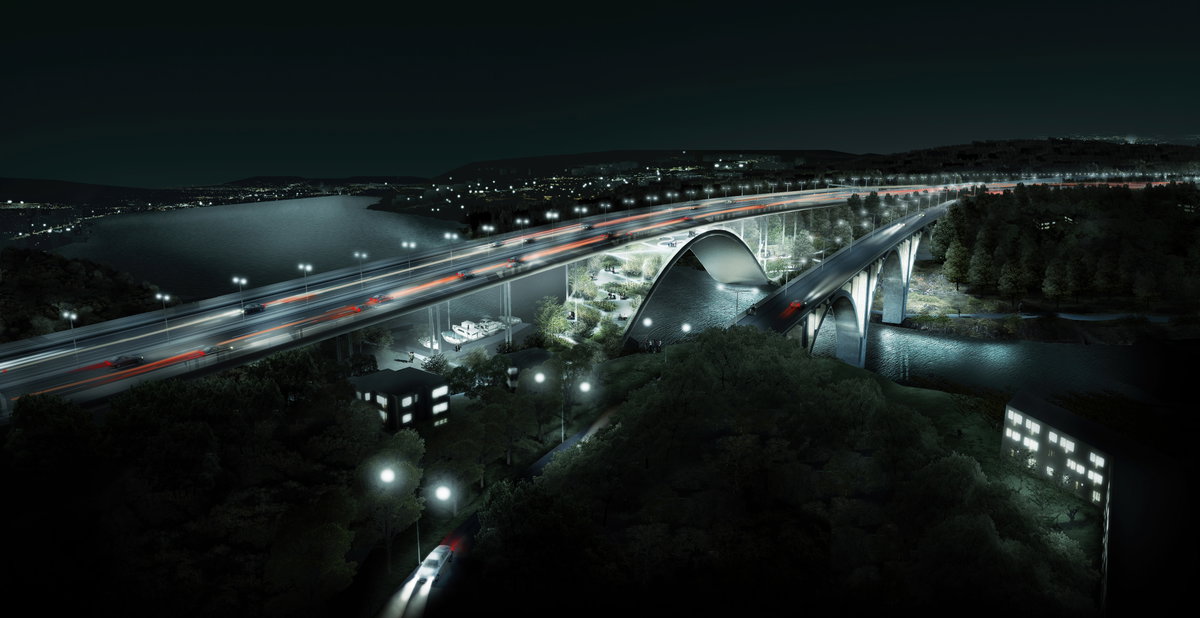 Skuru Bridge image | Bjarke Ingels Group