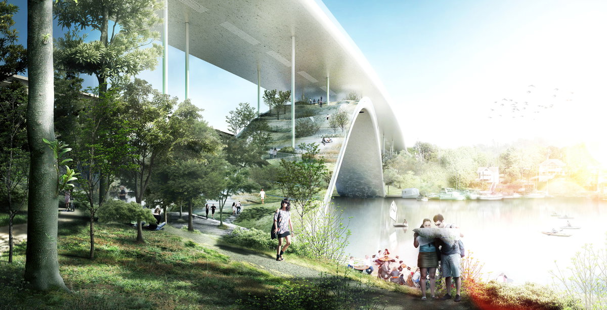 Skuru Bridge image | Bjarke Ingels Group