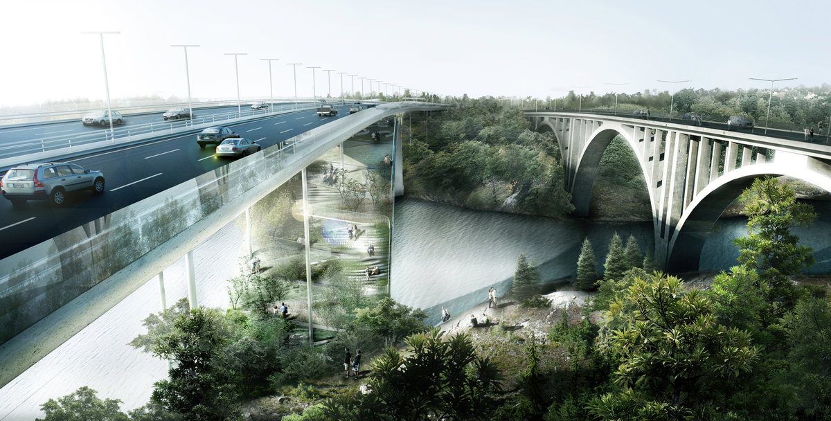 Skuru Bridge image | Bjarke Ingels Group
