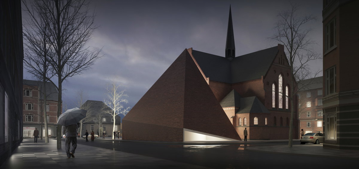 St. Thomas Church Extension image | Bjarke Ingels Group