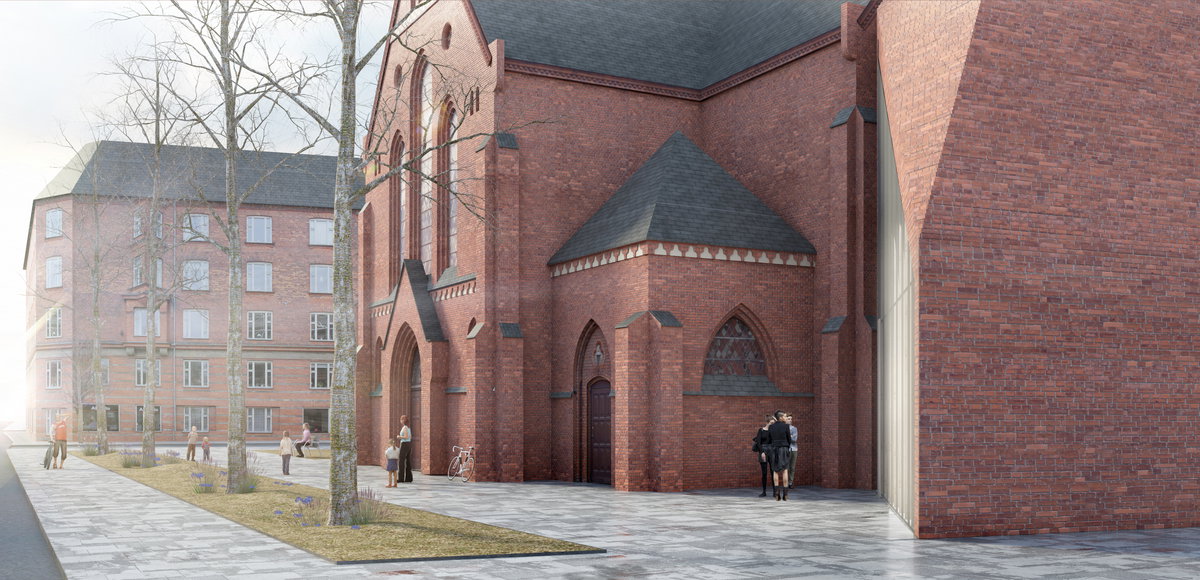 St. Thomas Church Extension image | Bjarke Ingels Group