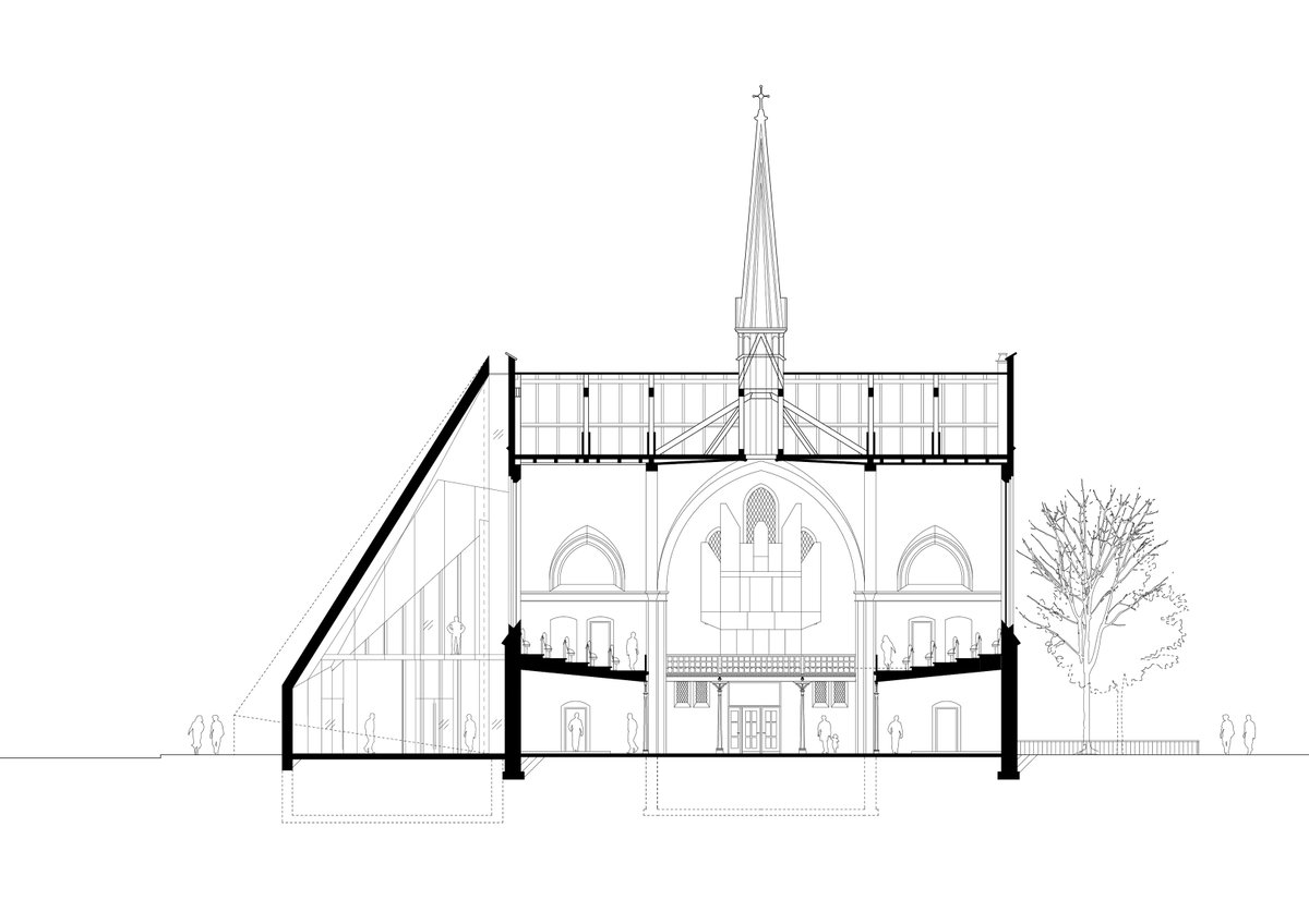 St. Thomas Church Extension image | Bjarke Ingels Group