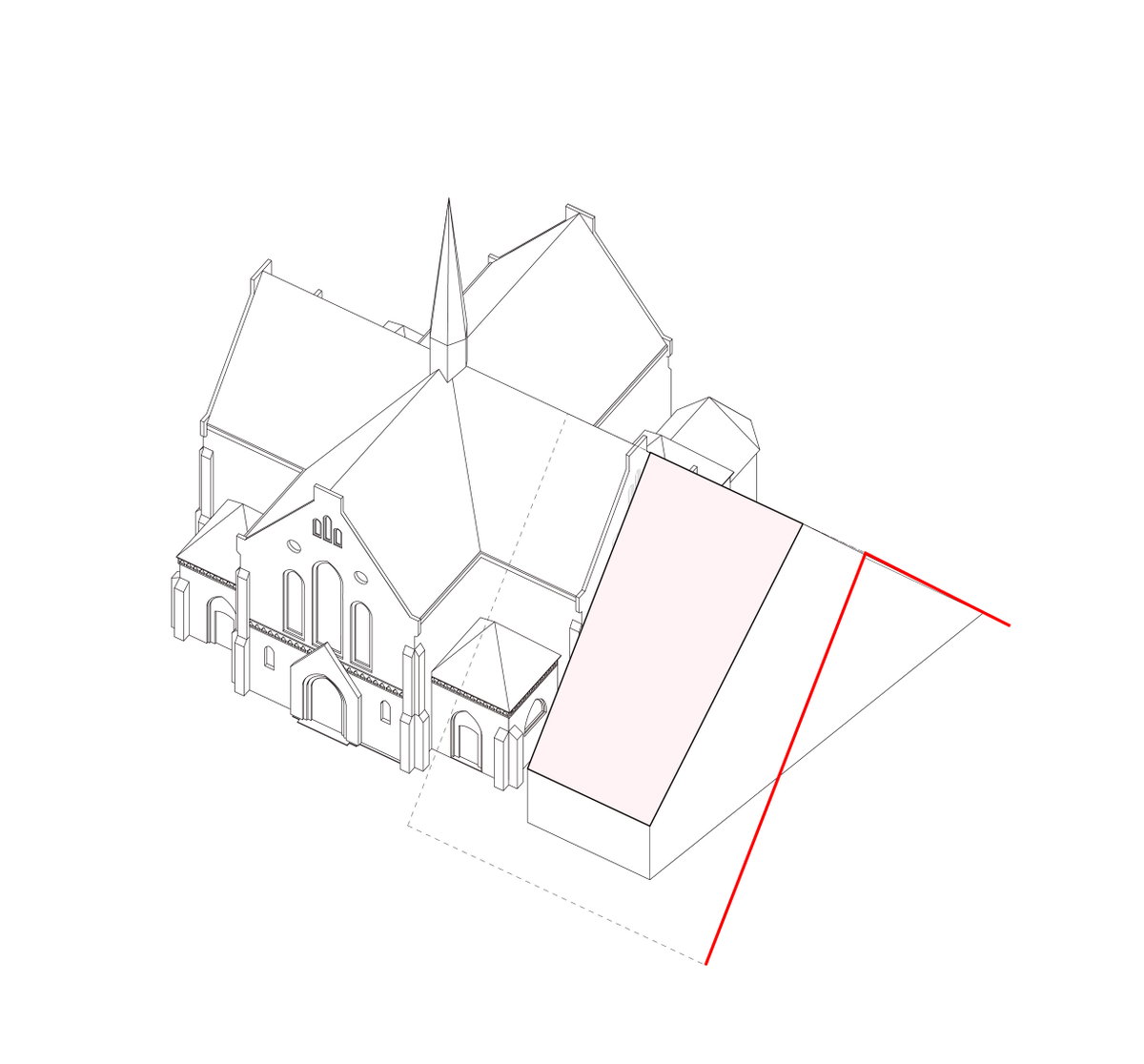 St. Thomas Church Extension gallery image | Bjarke Ingels Group