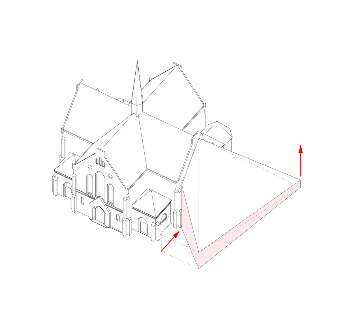 St. Thomas Church Extension gallery image | Bjarke Ingels Group