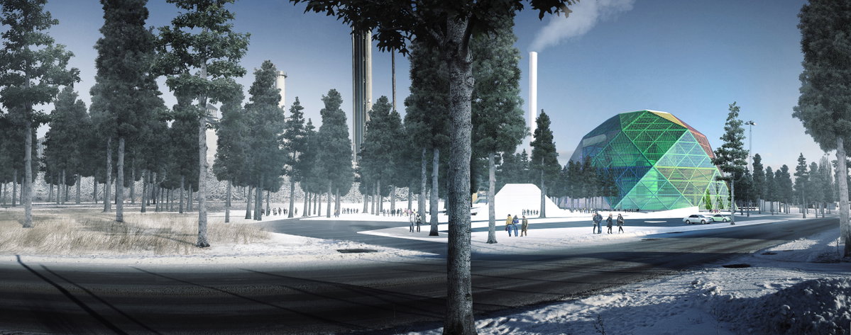 Uppsala Power Plant image | Bjarke Ingels Group