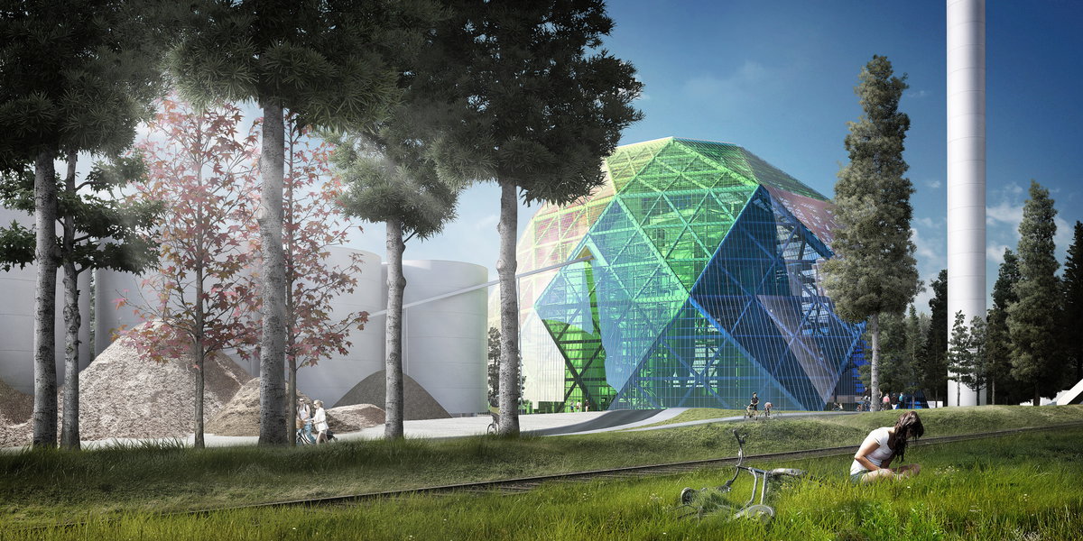 Uppsala Power Plant image | Bjarke Ingels Group