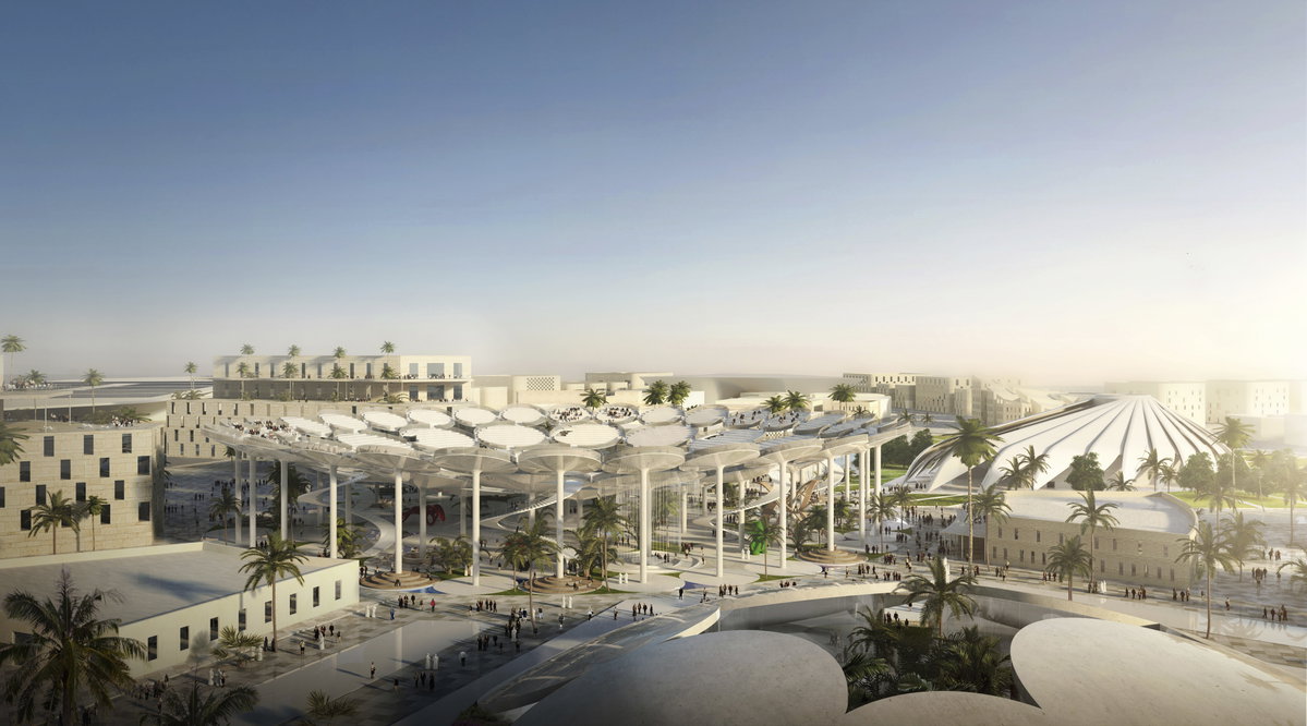 Al Wasl Plaza Dubai Expo image | Bjarke Ingels Group
