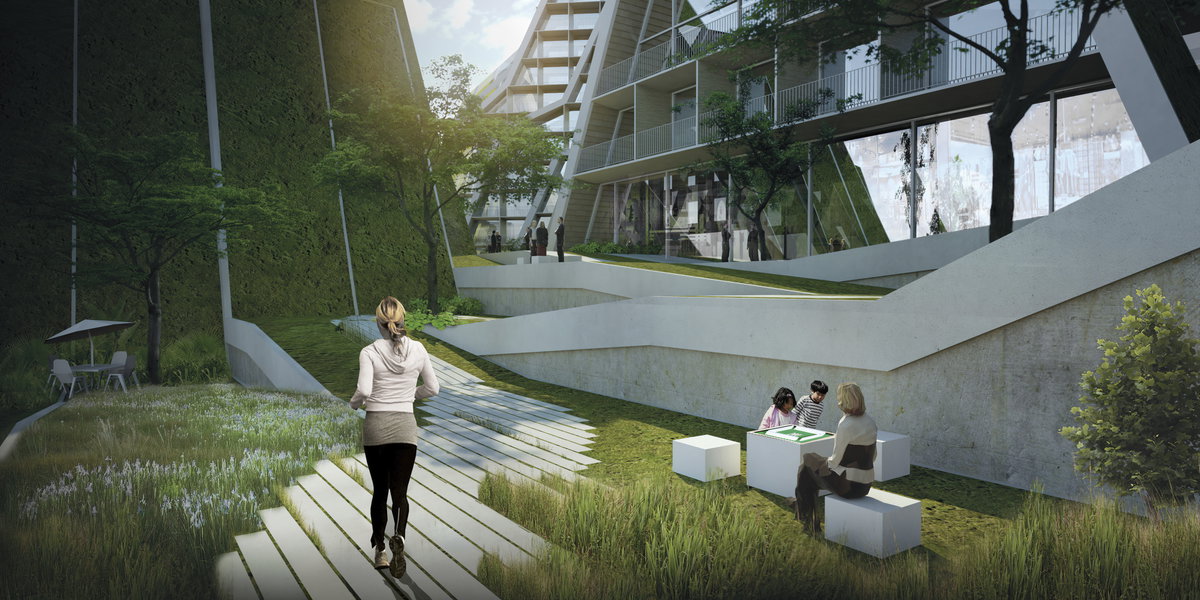Hualien Masterplan image | Bjarke Ingels Group