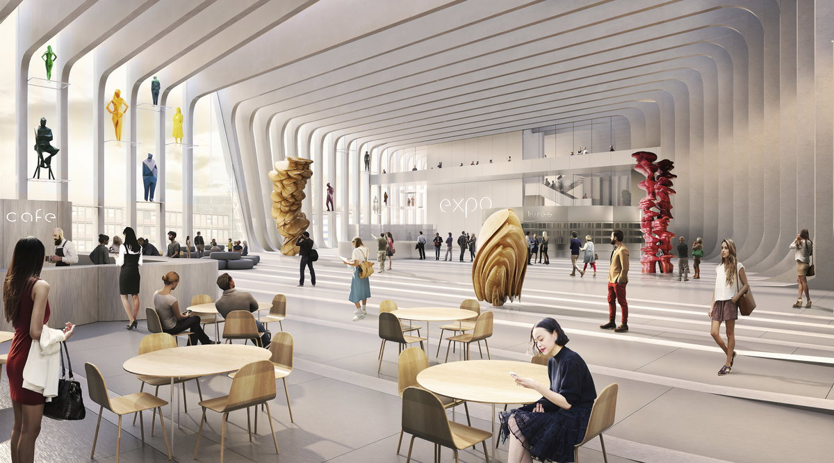 Europa City Expo Building image | Bjarke Ingels Group