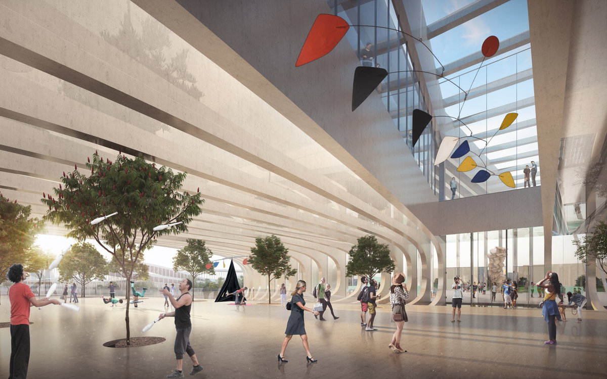 Europa City Expo Building image | Bjarke Ingels Group