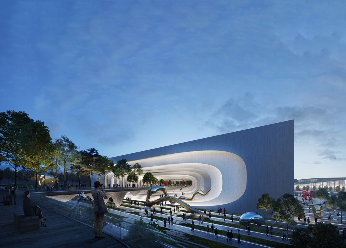 Europa City Expo Building image | Bjarke Ingels Group