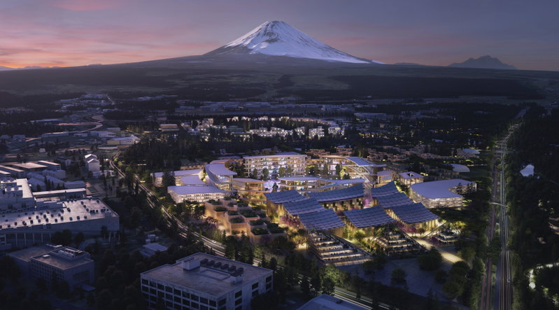 Toyota Woven City image | Bjarke Ingels Group