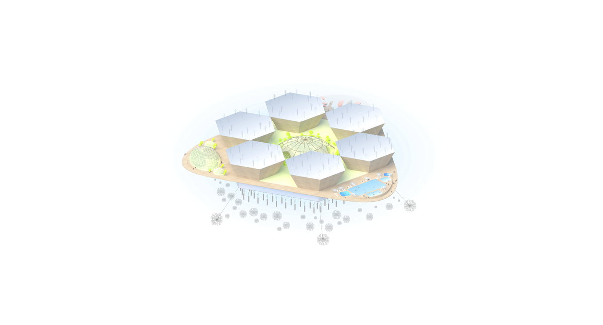 Oceanix City gallery image | Bjarke Ingels Group
