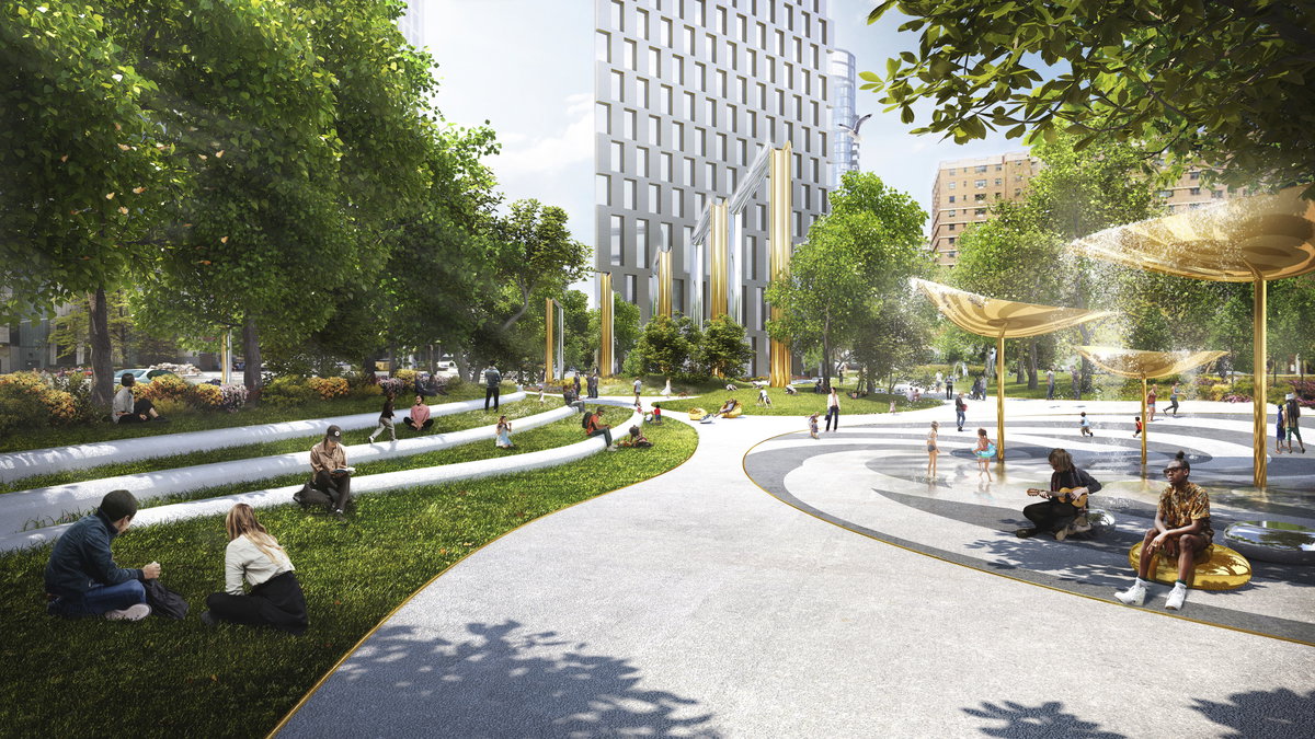 Downtown Brooklyn Public Realm image | Bjarke Ingels Group