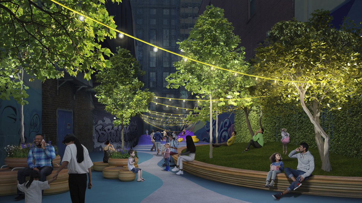 Downtown Brooklyn Public Realm gallery image | Bjarke Ingels Group