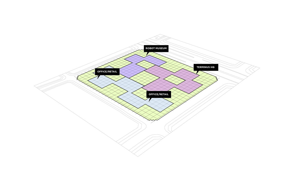 Terminus AI City gallery image | Bjarke Ingels Group