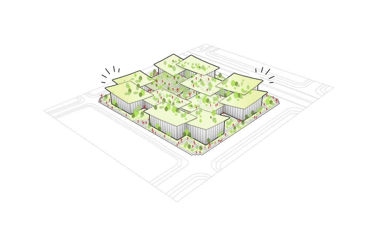 Terminus AI City gallery image | Bjarke Ingels Group