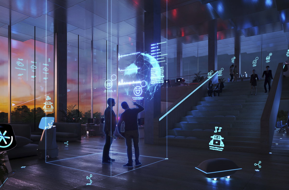 Terminus AI City image | Bjarke Ingels Group