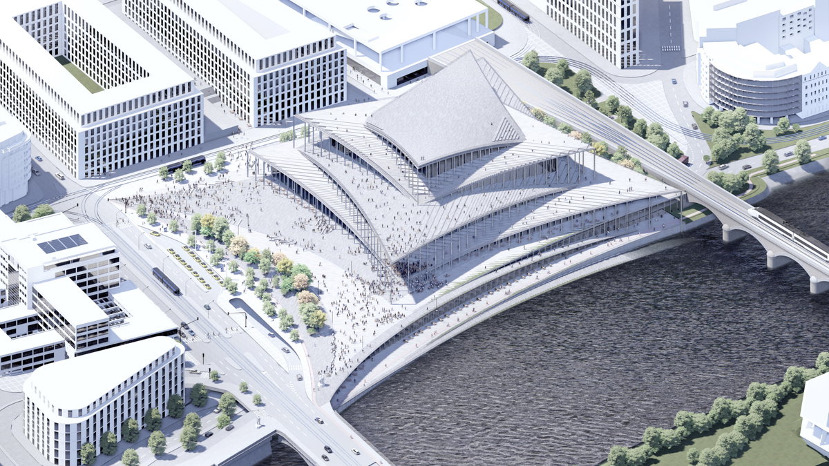 VLTAVA Philharmonic Prague image | Bjarke Ingels Group