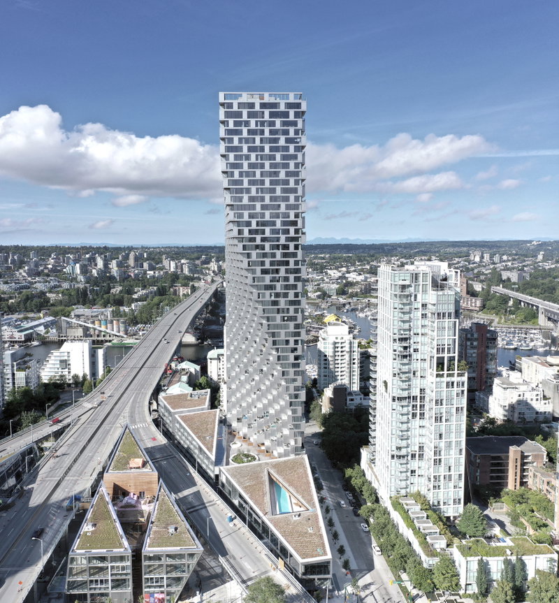 Vancouver House image | Bjarke Ingels Group