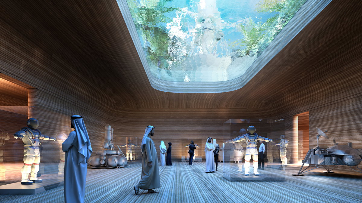 Mars Science City image | Bjarke Ingels Group