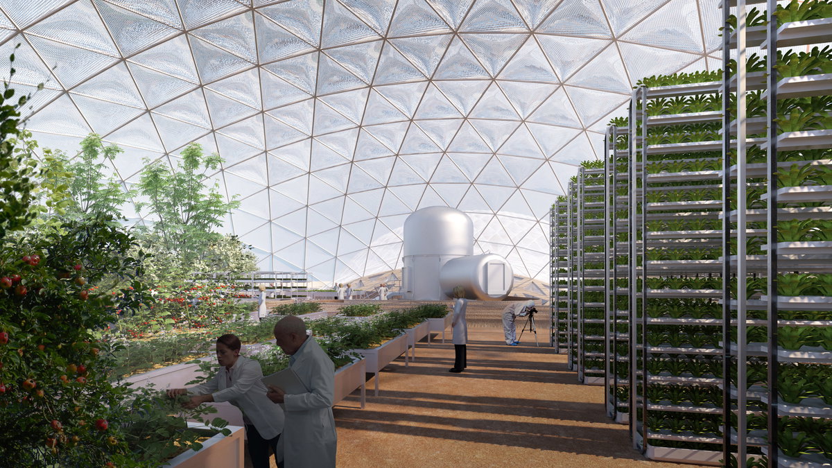 Mars Science City image | Bjarke Ingels Group