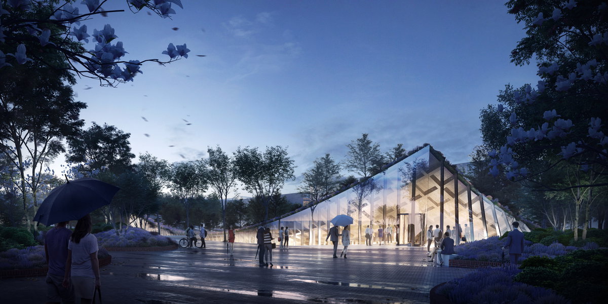 Smithsonian Masterplan image | Bjarke Ingels Group
