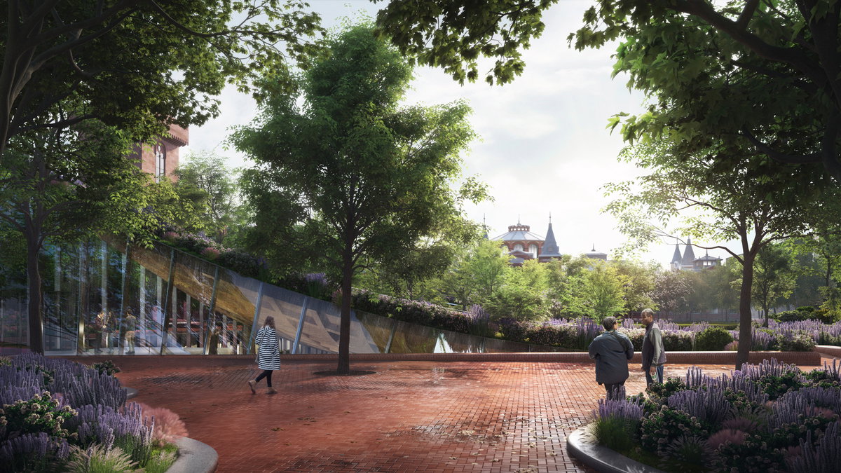 Smithsonian Masterplan image | Bjarke Ingels Group