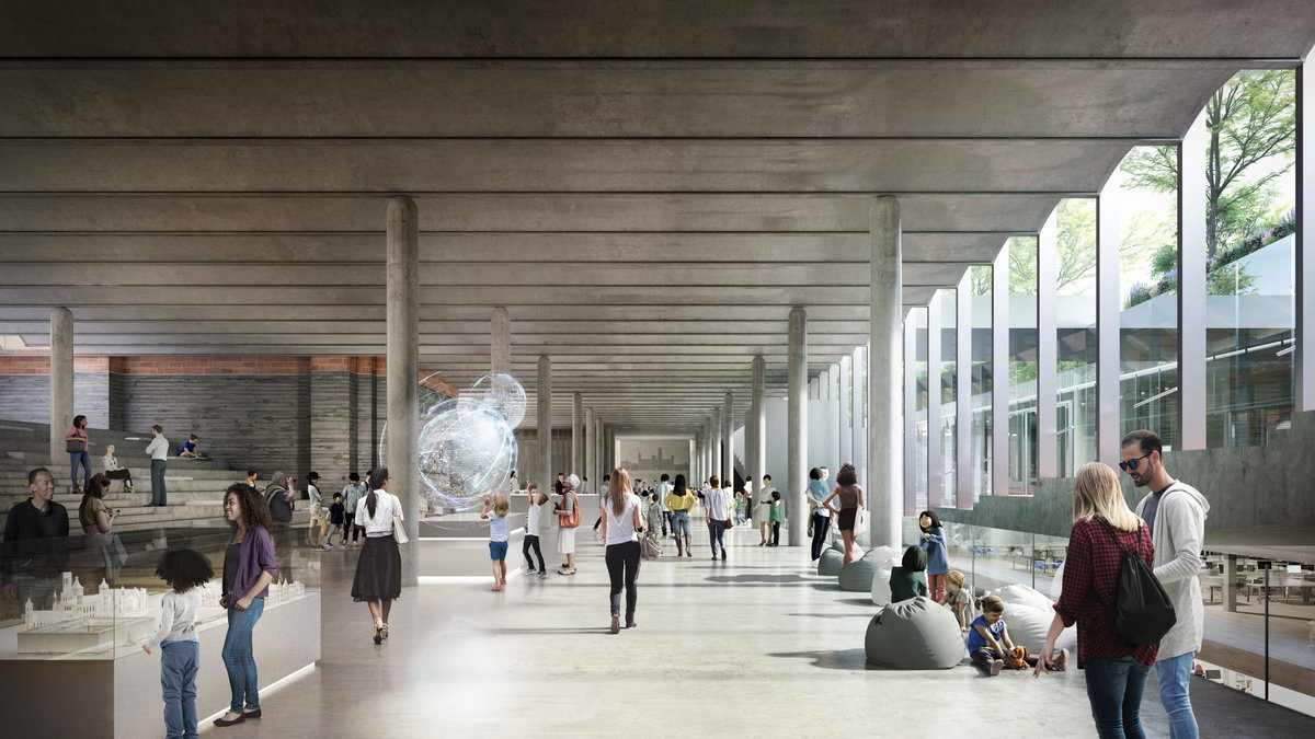 Smithsonian Masterplan image | Bjarke Ingels Group