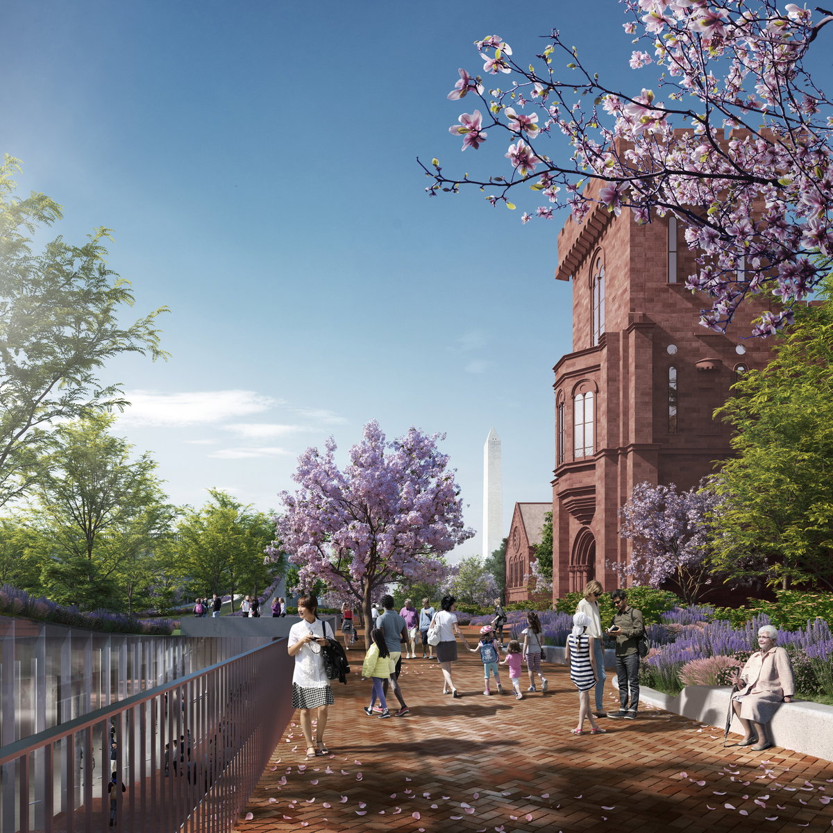 Smithsonian Masterplan image | Bjarke Ingels Group