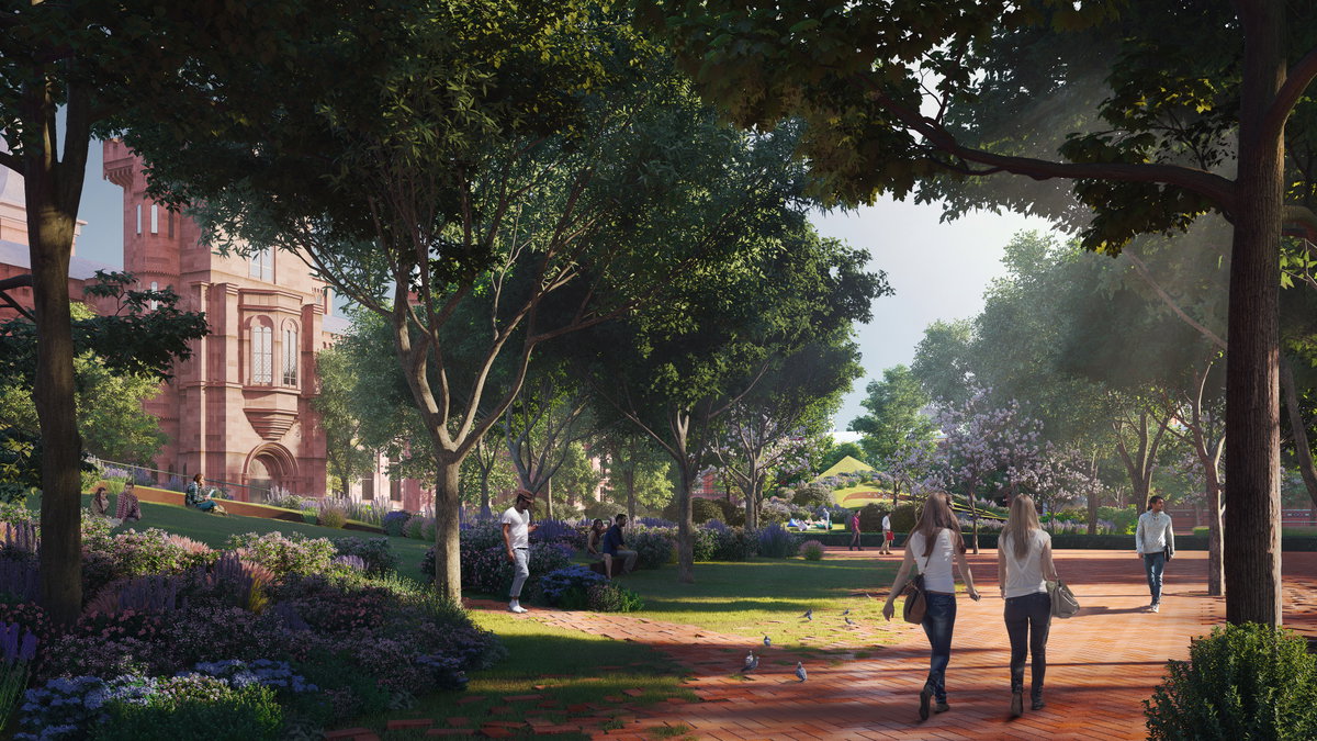 Smithsonian Masterplan image | Bjarke Ingels Group