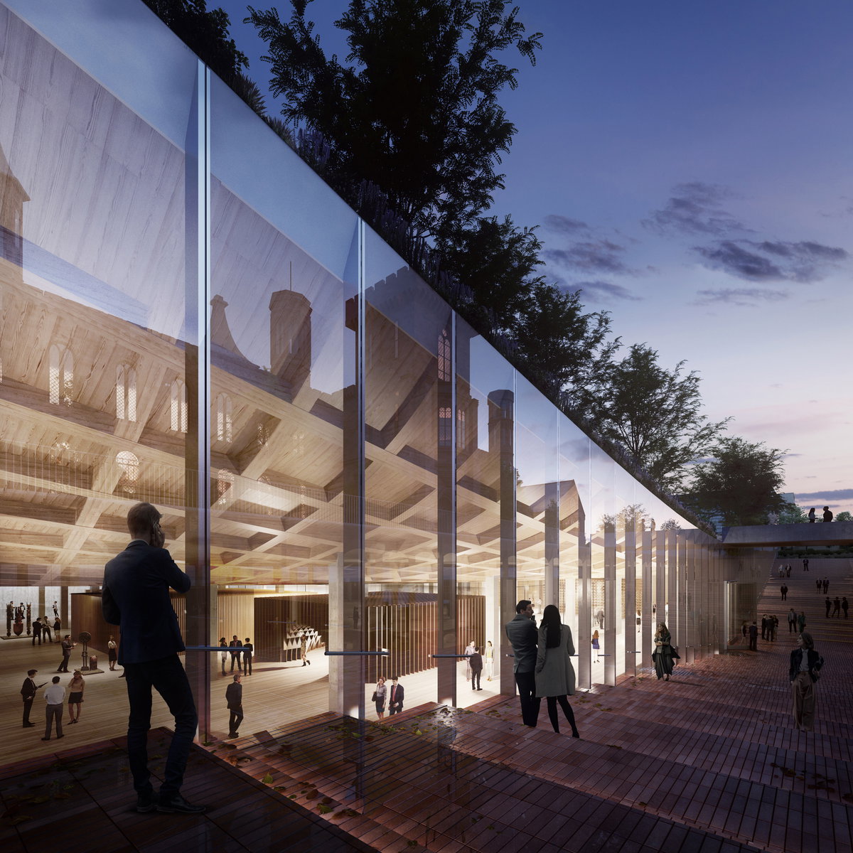 Smithsonian Masterplan image | Bjarke Ingels Group