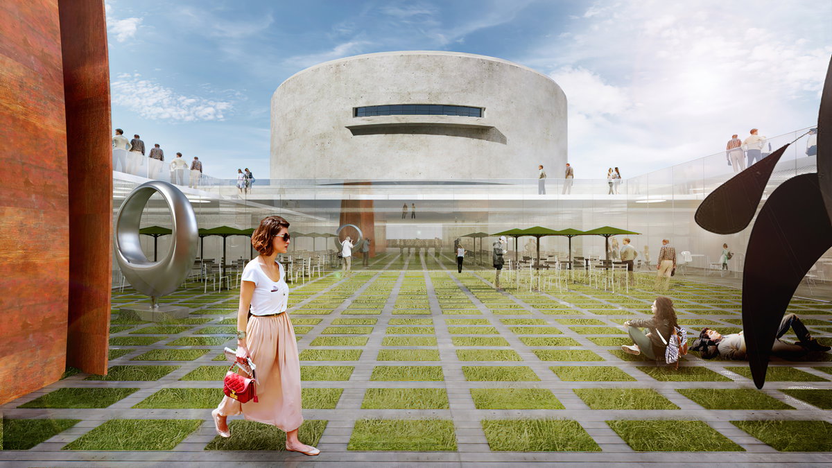 Smithsonian Masterplan image | Bjarke Ingels Group