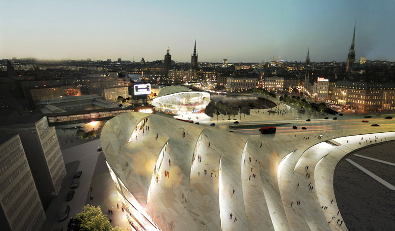 Slussen Masterplan image | Bjarke Ingels Group