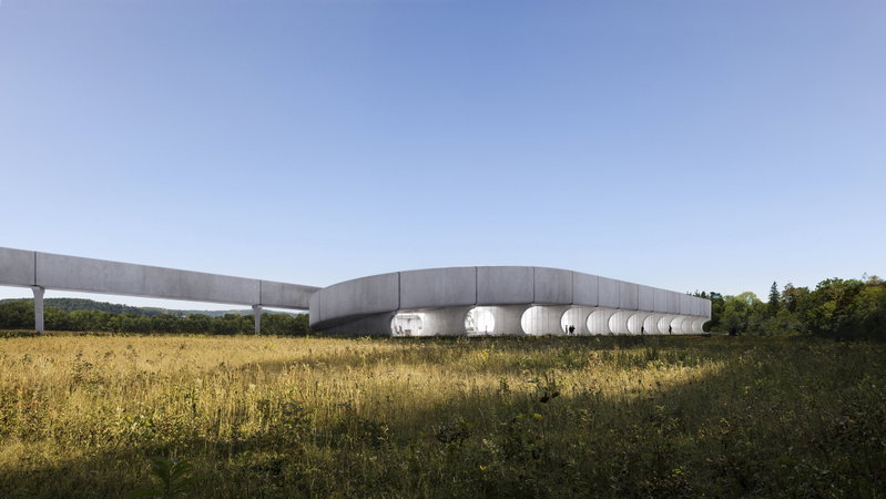 Hyperloop Certification Center image | Bjarke Ingels Group