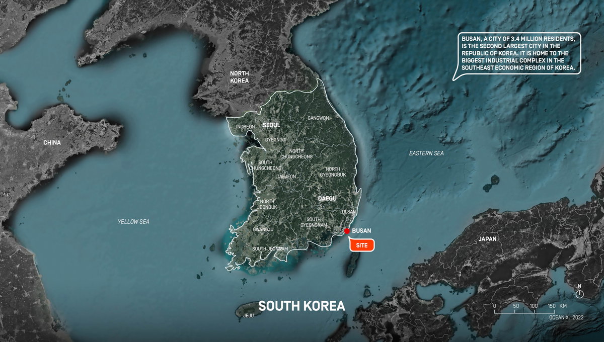 Oceanix Busan image | Bjarke Ingels Group