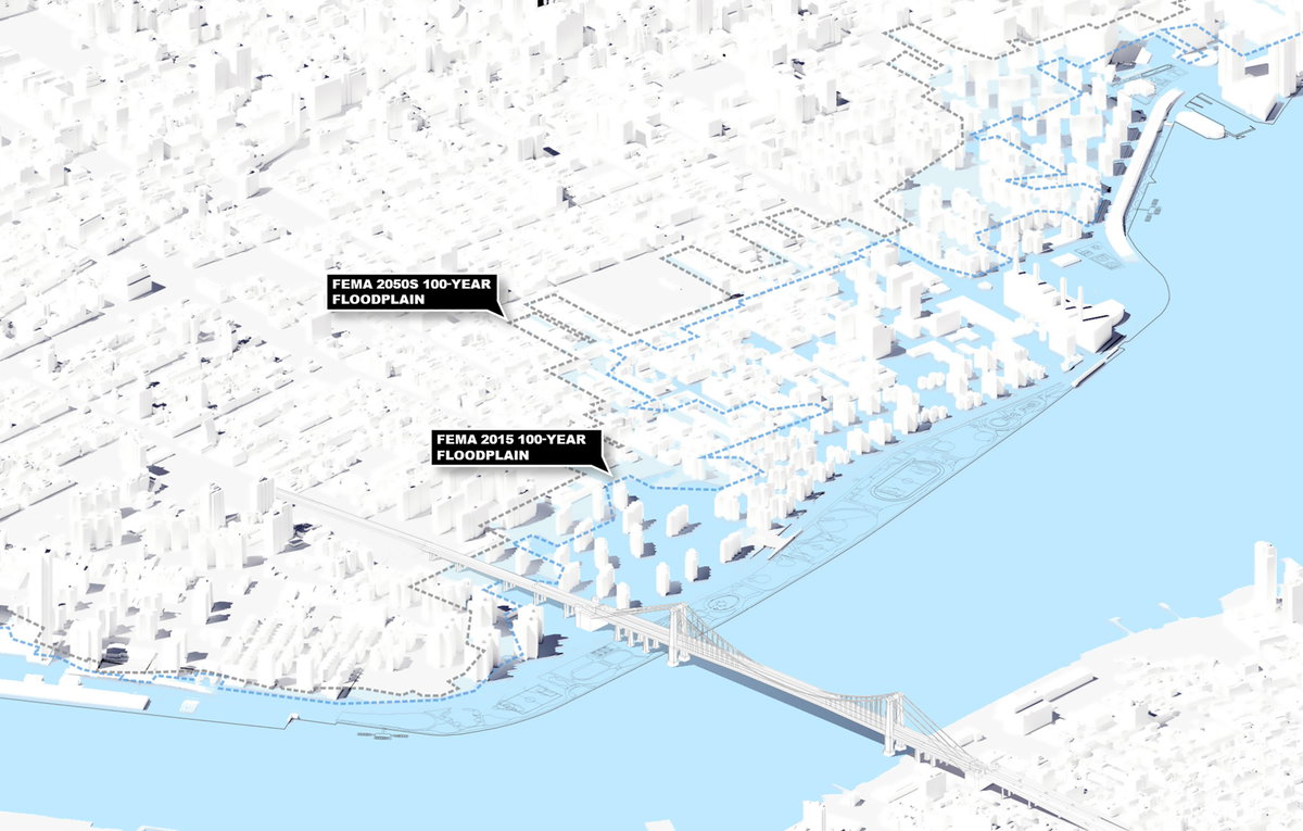 East Side Coastal Resiliency gallery image | Bjarke Ingels Group