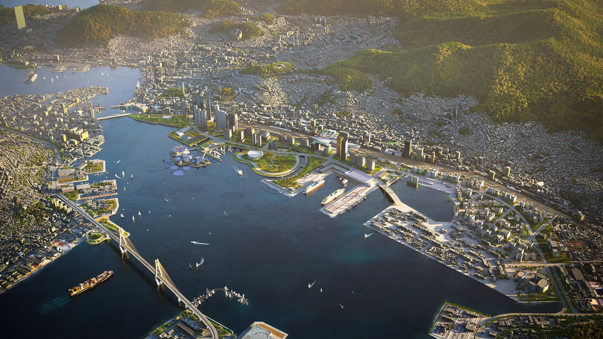 Oceanix Busan gallery image | Bjarke Ingels Group