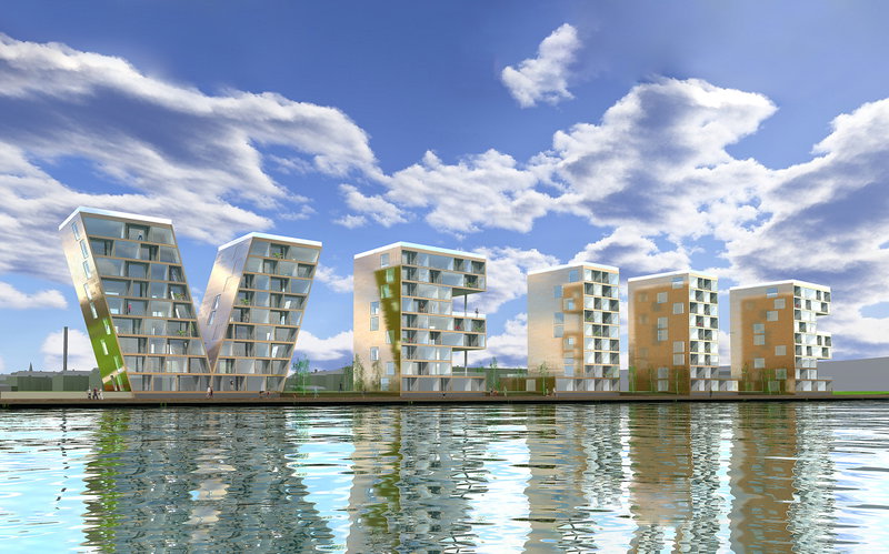 The Vejle Houses image | Bjarke Ingels Group
