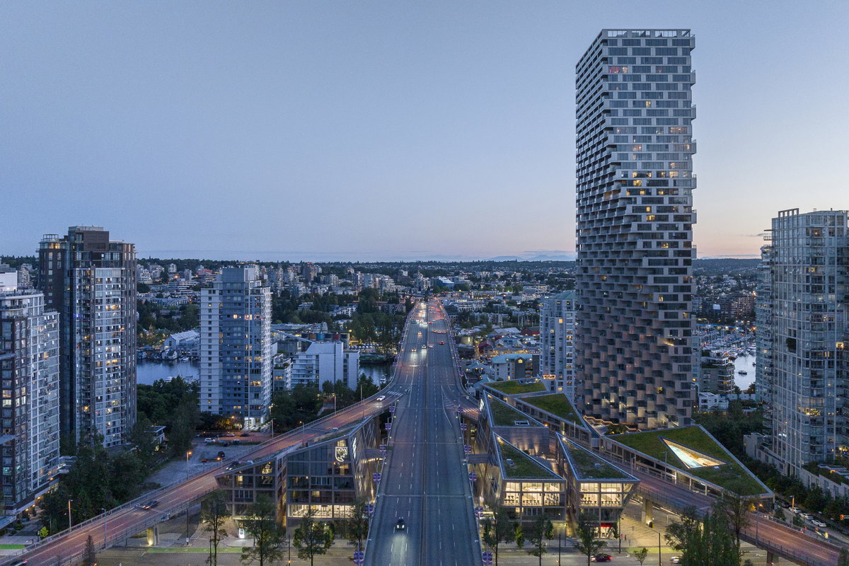Vancouver House image | Bjarke Ingels Group