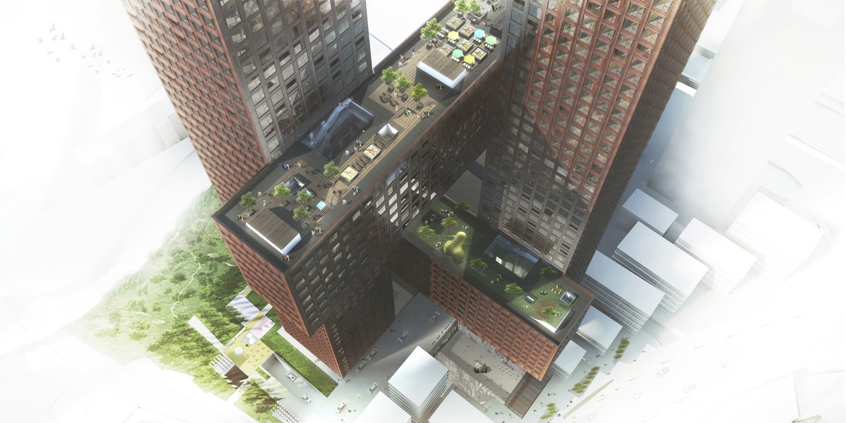 Yongsan Hashtag Tower image | Bjarke Ingels Group