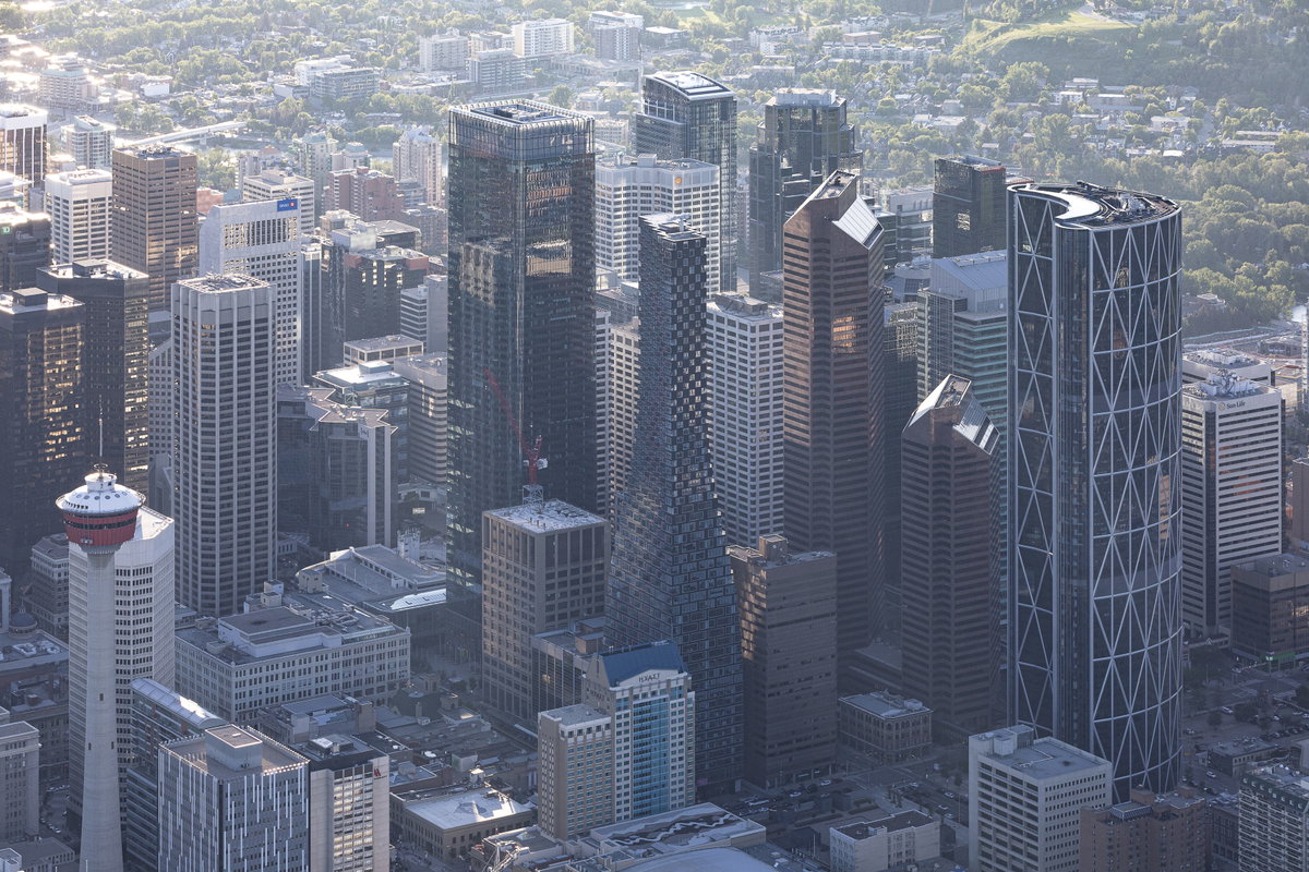 Telus Sky image | Bjarke Ingels Group