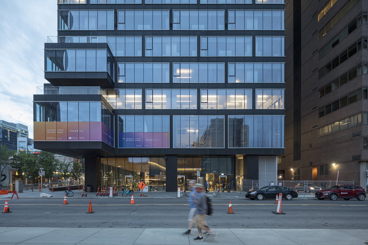 Telus Sky image | Bjarke Ingels Group