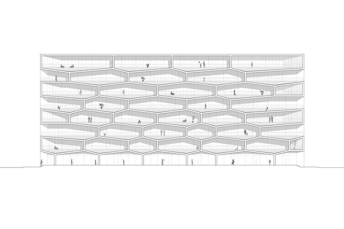 Honeycomb Residences & Albany Masterplan image | Bjarke Ingels Group