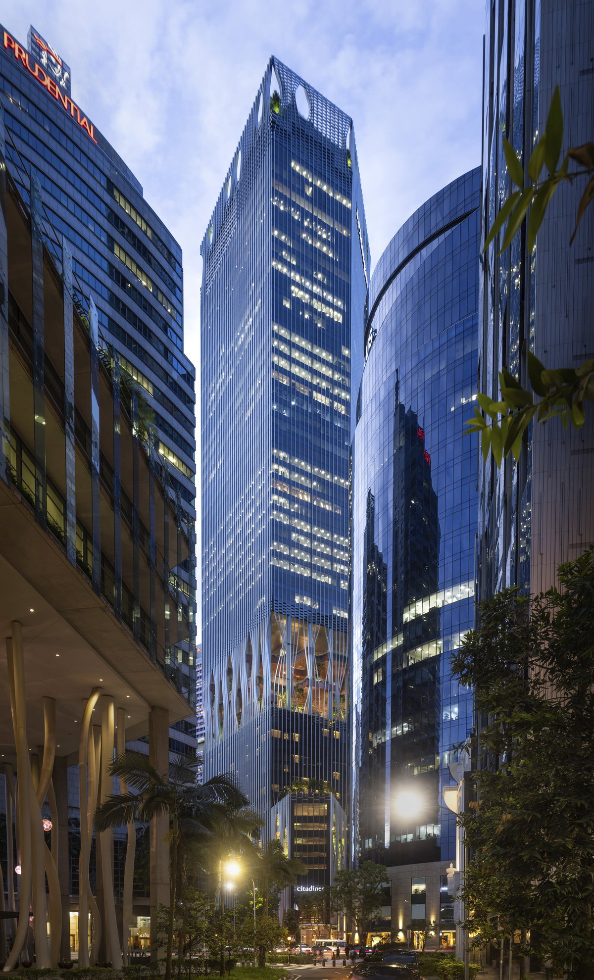 CapitaSpring image | Bjarke Ingels Group