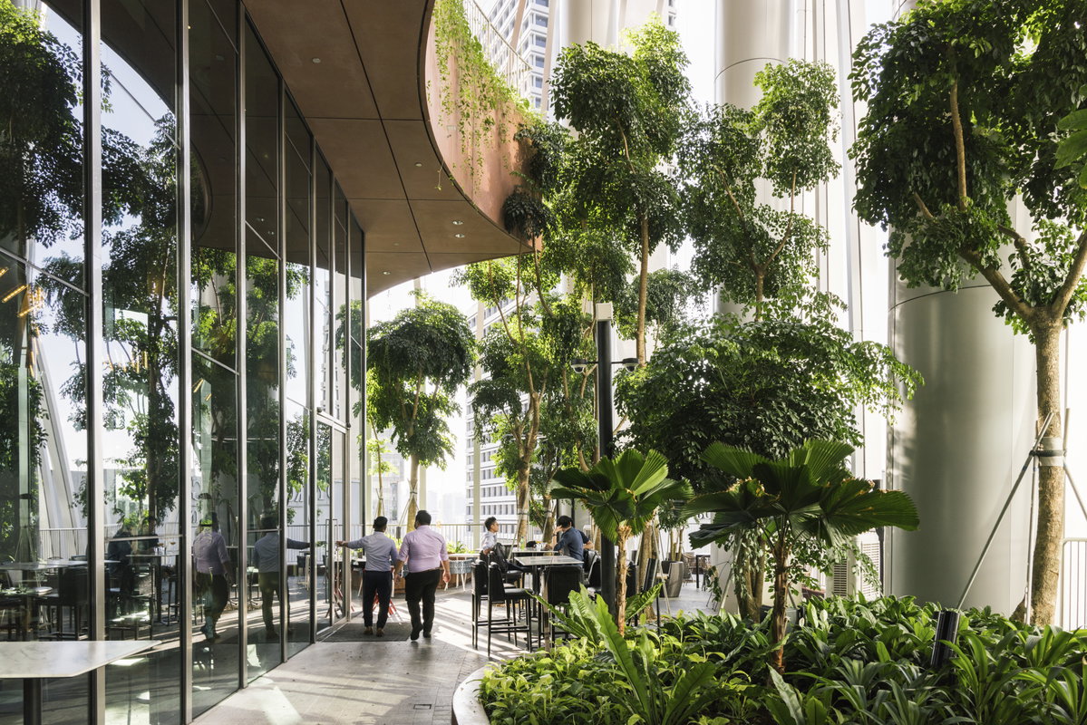 CapitaSpring image | Bjarke Ingels Group