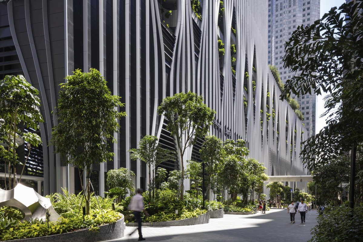 CapitaSpring image | Bjarke Ingels Group